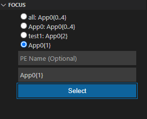 Creating a new PE Set